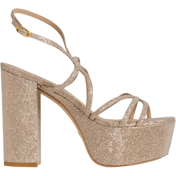 Stuart Weitzman Made in Spain BarelyThere SQHI Platform Sandals (For Women) - Picture 5 of 5